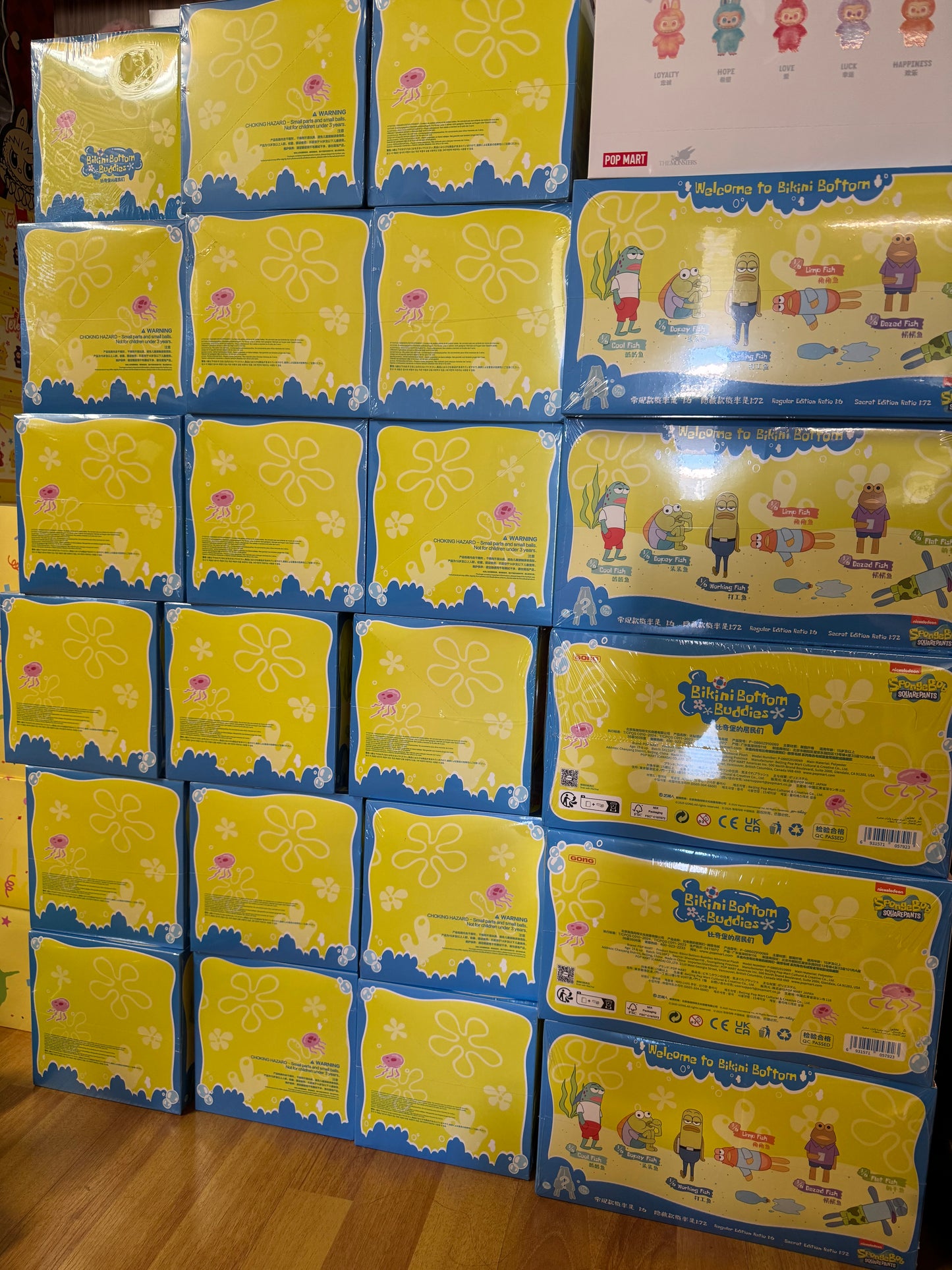 (USA) AUTHENTIC BIKINI BOTTOM BUDDIES WHOLE SET