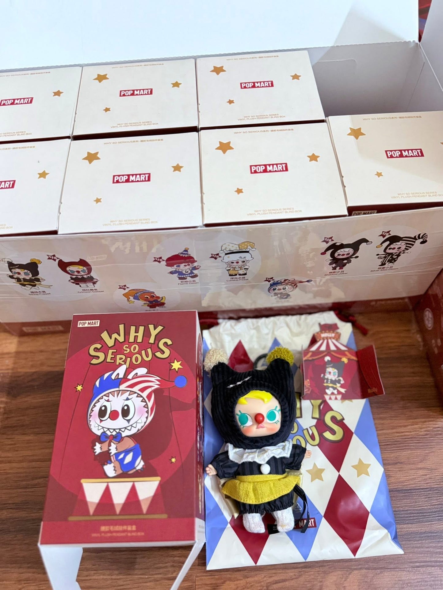 (New Release) Why So Serious Series- String Puppet Vinyl Face Plush Pendant