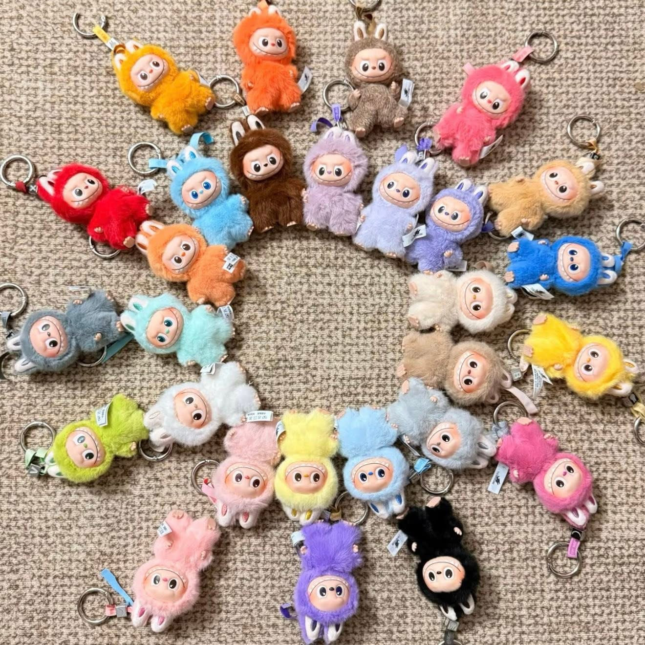 USA ( Authentic ) โ The Monsters Pin for Love Series โ Vinyl Plush Pendant