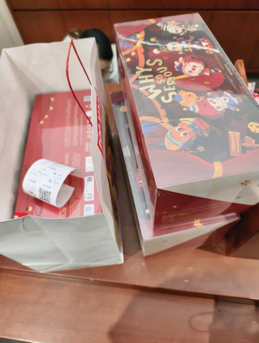 Why So Serious Series- Crimson Dancer Vinyl Face Plush Pendant