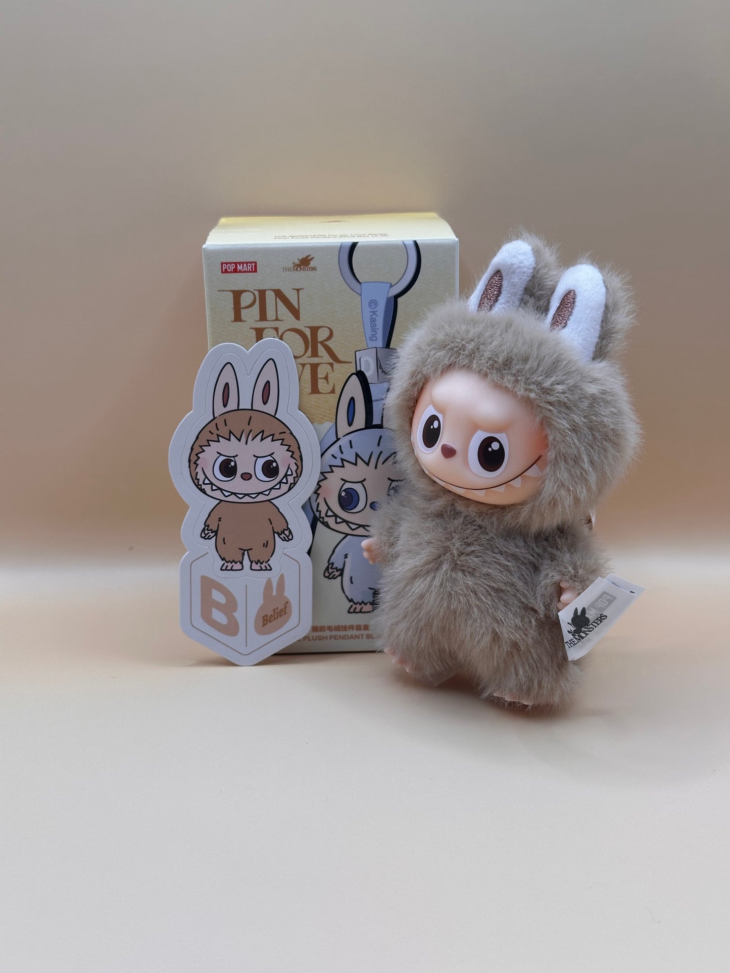 USA Authentic โ Labubu The Monsters โ Pin for Love Letter Pendant (Choose Letters A-?) (USA Edition)