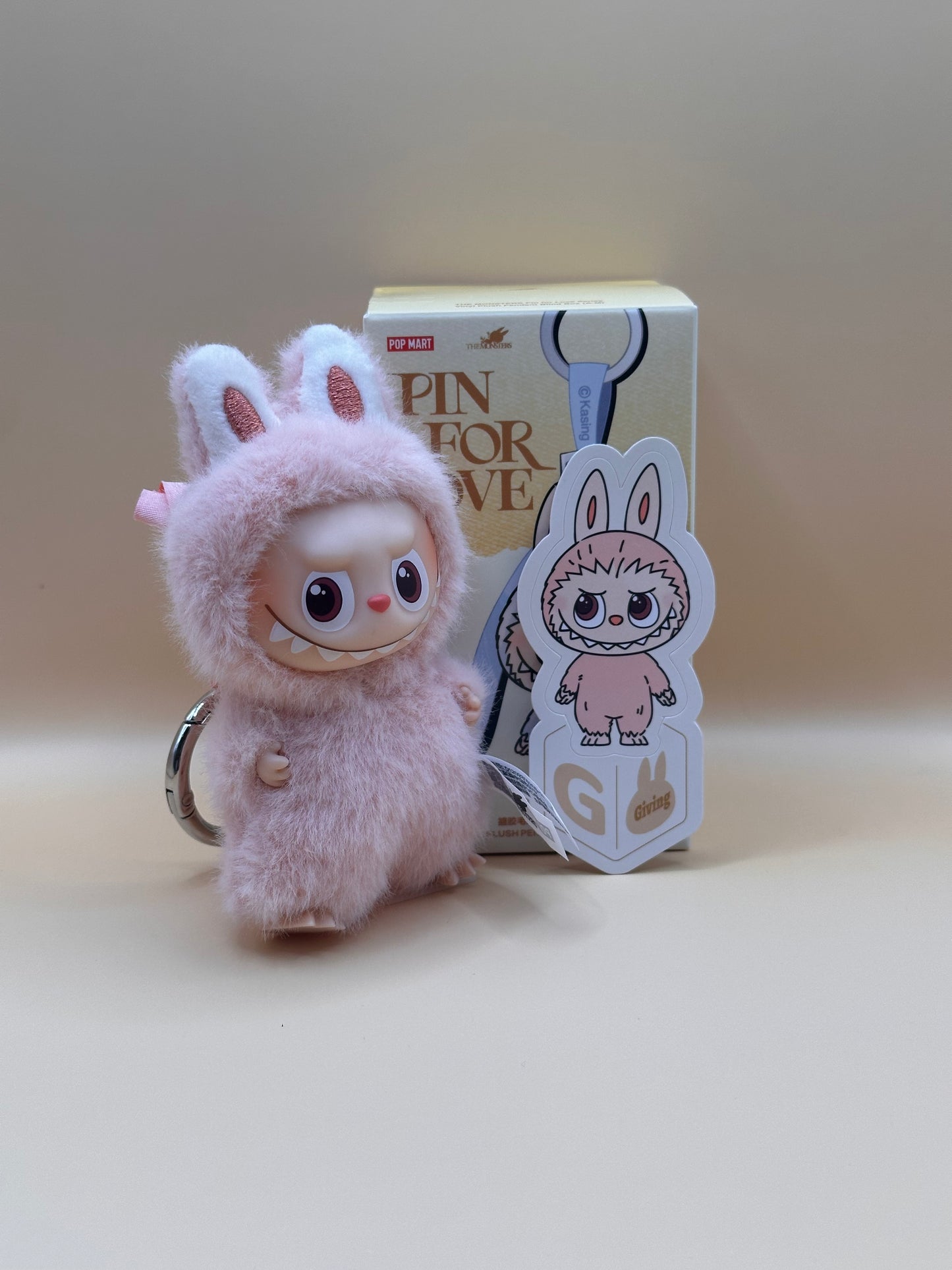 USA Authentic โ Labubu The Monsters โ Pin for Love Letter Pendant (Choose Letters A-?) (USA Edition)