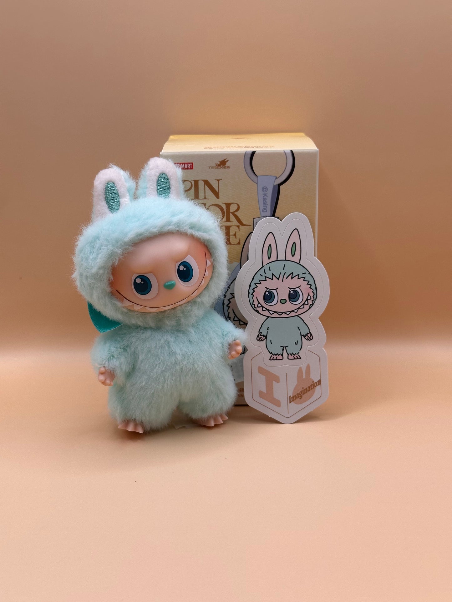 USA Authentic โ Labubu The Monsters โ Pin for Love Letter Pendant (Choose Letters A-?) (USA Edition)