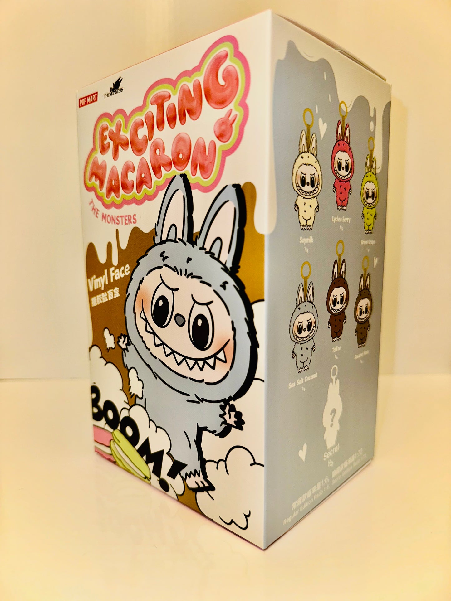 (USA) AUTHENTIC Labubu The Monsters – NEW Exciting Macaron (Single) Blind Box