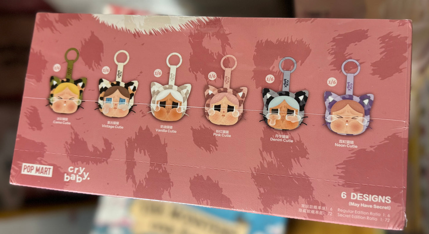 USA Authentic – Crybaby Wild but Cutie – Plush Pendant Blind Box (Full Sealed Set)