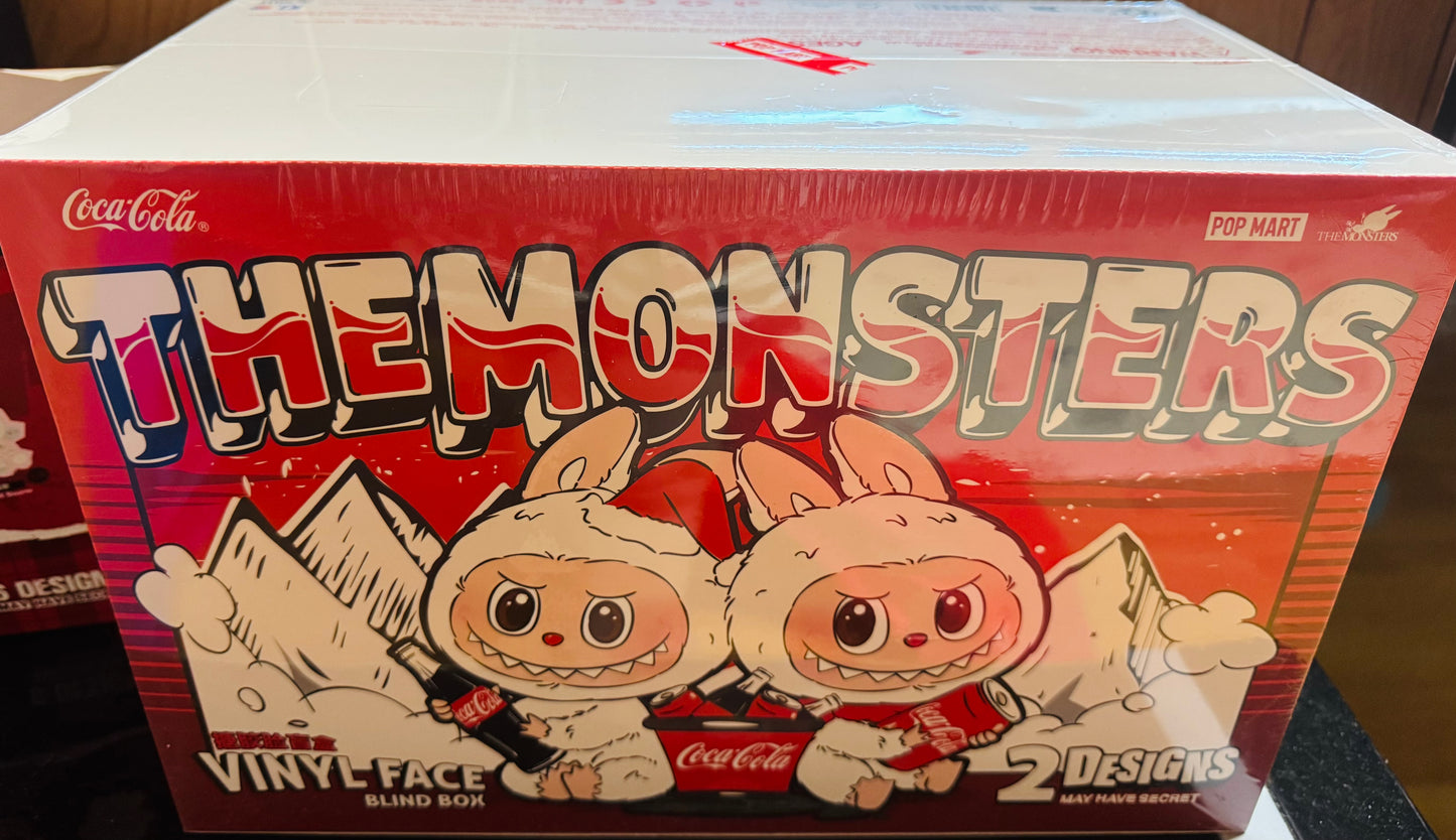 USA Authentic – Labubu x Coca-Cola Plush Pendant Blind Box Case (USA Edition)