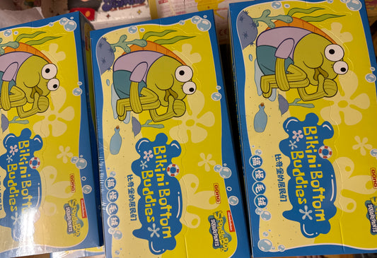 (USA) AUTHENTIC BIKINI BOTTOM BUDDIES WHOLE SET