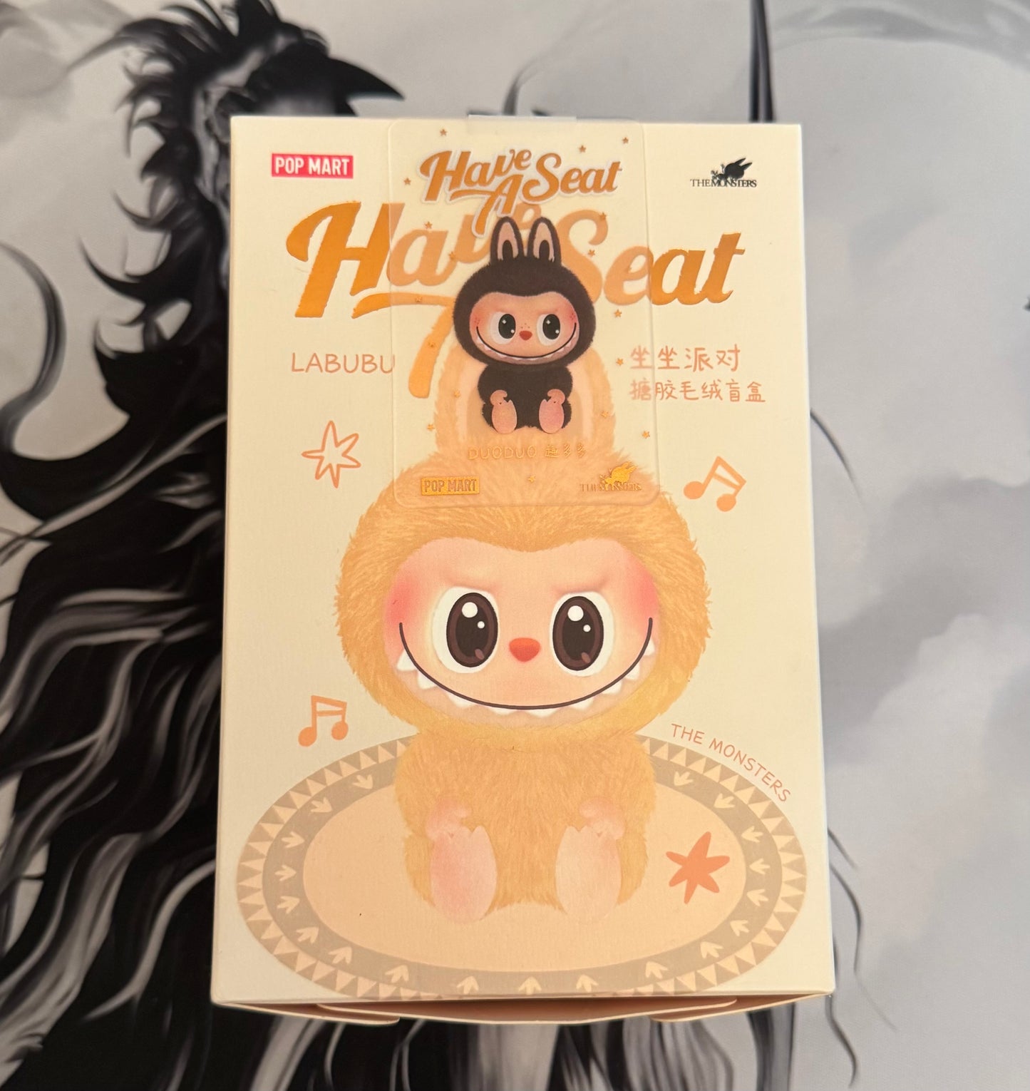 (USA) AUTHENTIC Labubu The Monsters – Duo Duo (SECRET HAVE A SEAT)