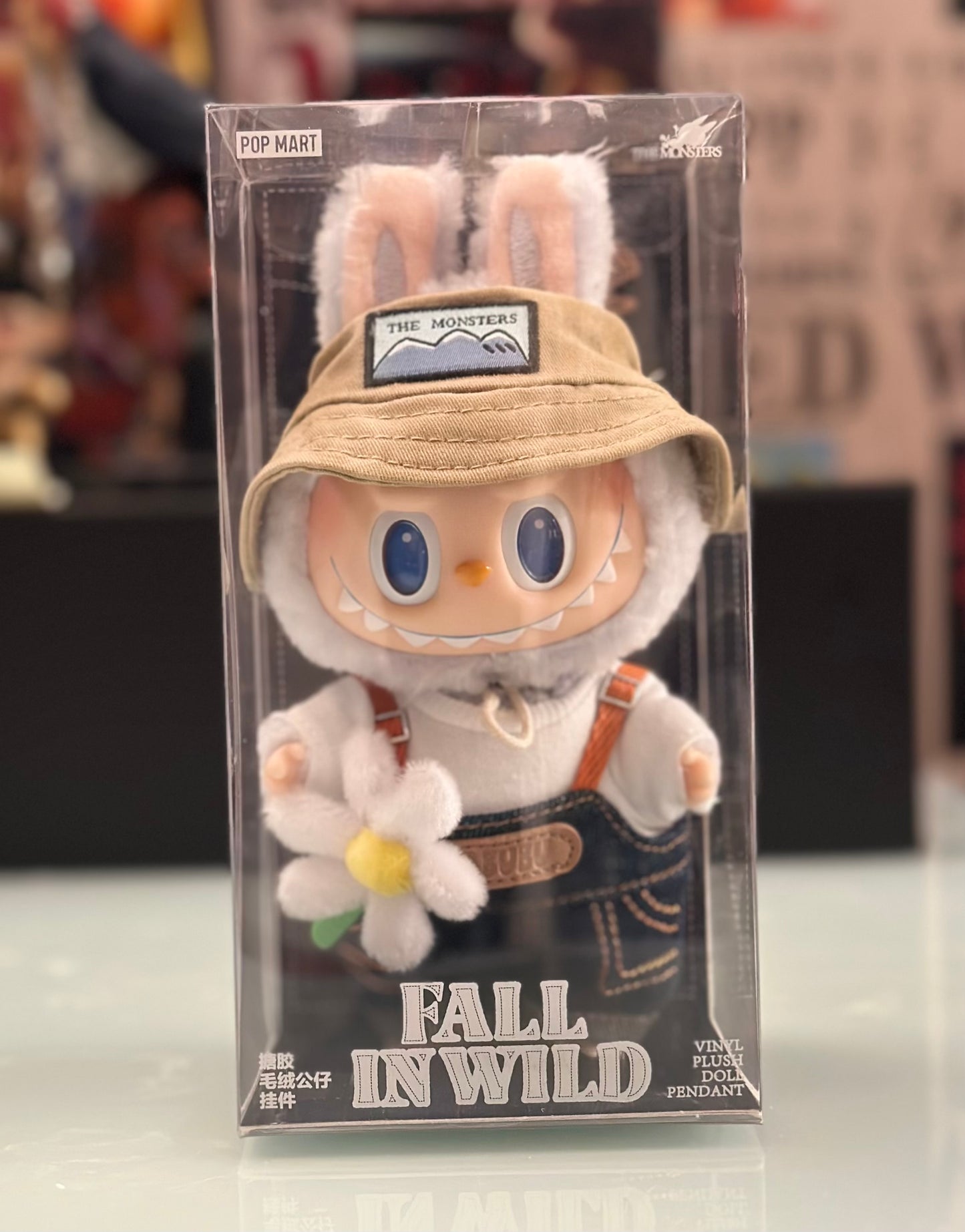 (USA) AUTHENTIC Labubu The Monsters – Fall in Wild Labubu Pendant Plush (Limited Edition)