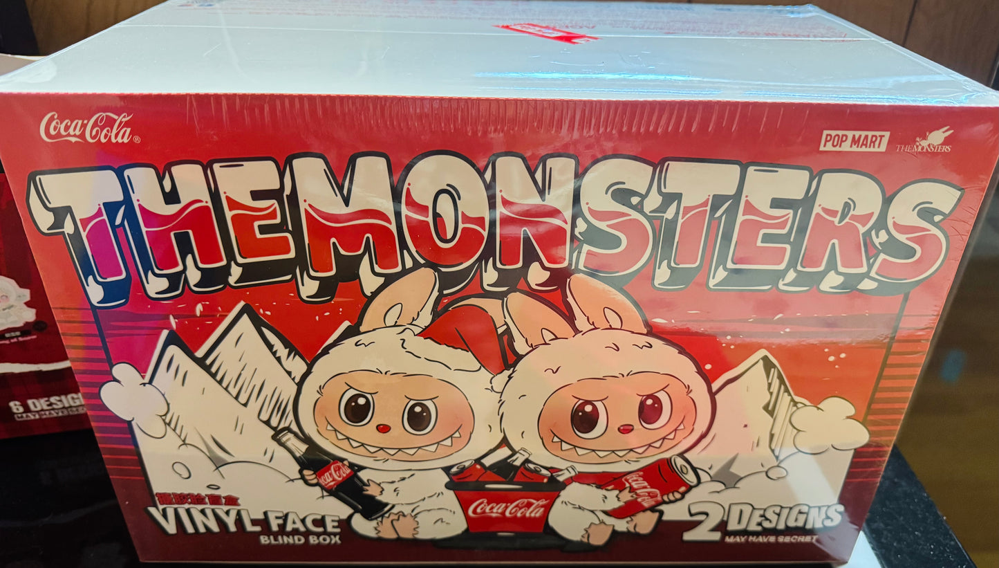 USA Authentic – Labubu x Coca-Cola Plush Pendant Blind Box Case (USA Edition)