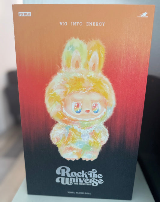 THE MONSTERS Big into Energy Series-ROCK THE UNIVERSE Vinyl Plush Doll