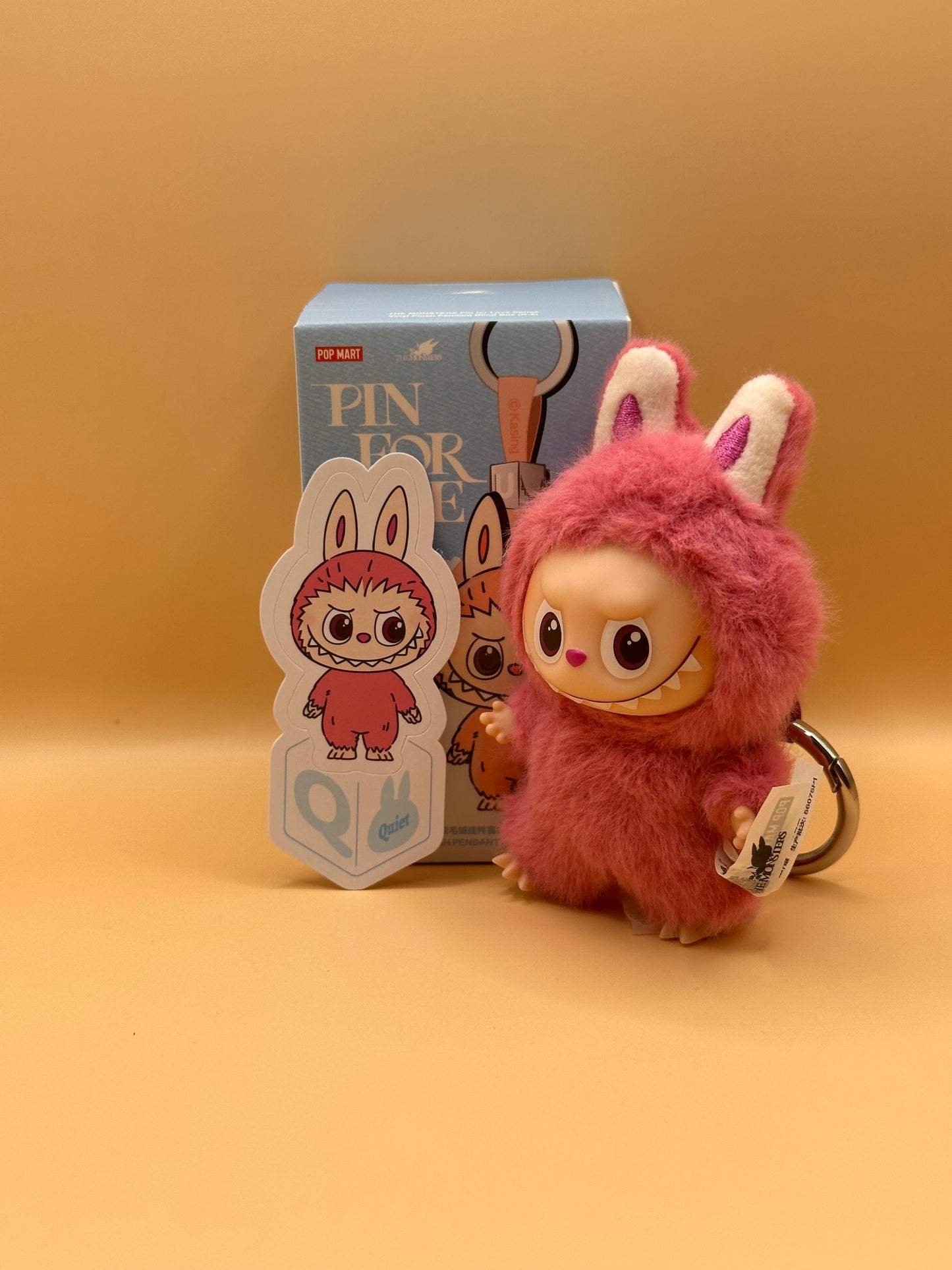 USA Authentic – Labubu The Monsters – Pin for Love Letter Pendant (Choose Letters N-& ) (USA Edition)