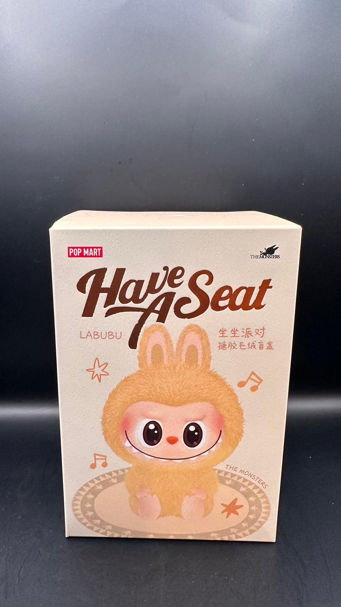 (USA) AUTHENTIC Labubu The Monsters – NEW Have a Seat (Single) Blind Box